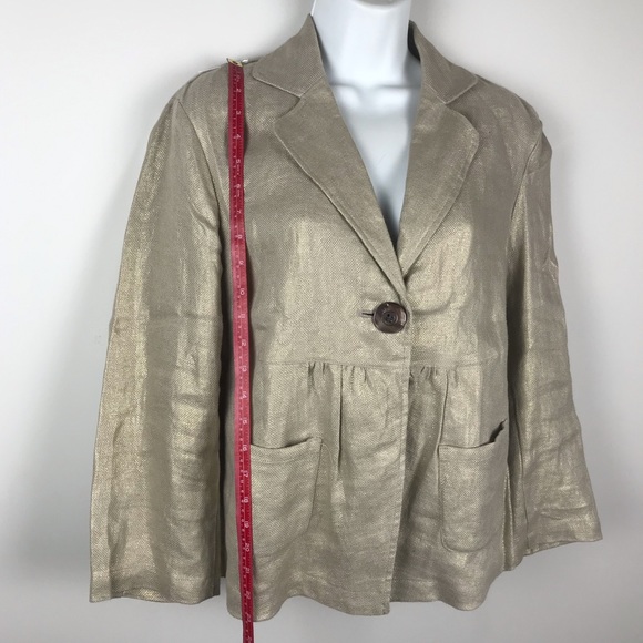 Charter Club Linen Jacket - Picture 3 of 5